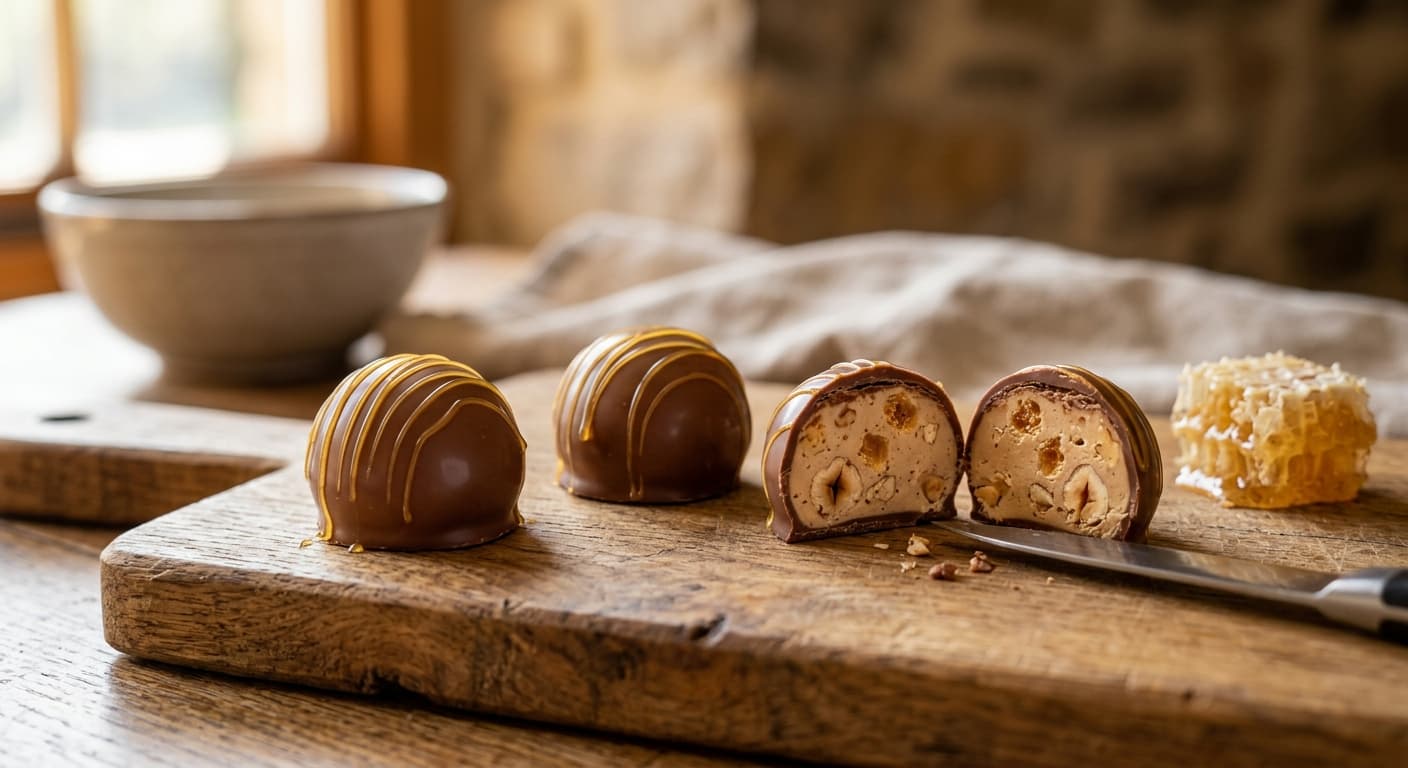 Honignougat-Praline